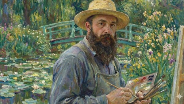 AIが描く久喜。モネの画家視点で見ると、街はこんなに美しい